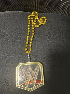 Share WWE World Heavyweight Champion Necklace Chain 2015 Authentic Lights Up